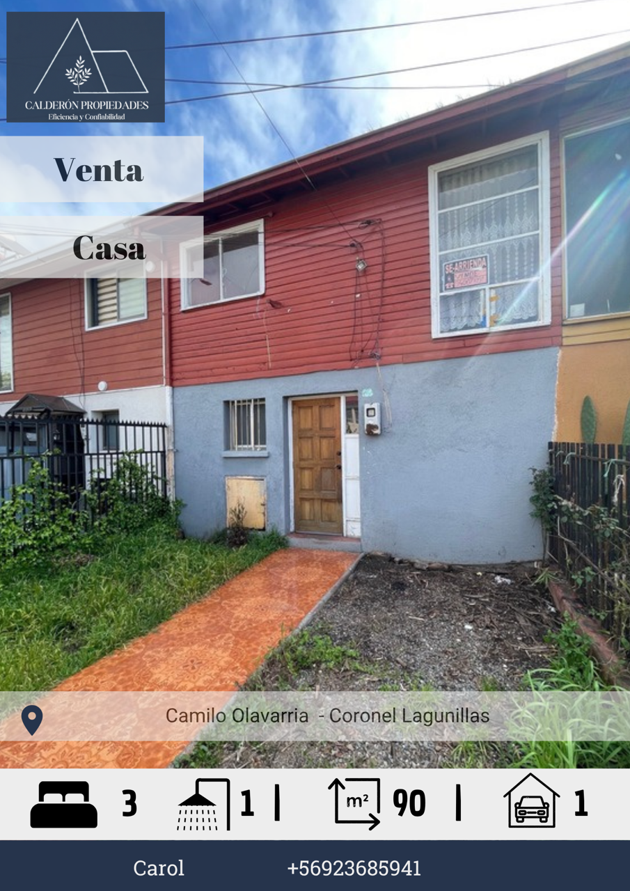 EN Venta: Amplia Casa en Sector Residencial de Coronel (Lagunillas / Camilo Olavarría)