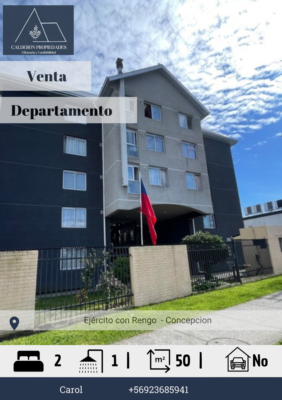 Gran oportunidad Venta Departamento en Concepción (Ejército con Rengo)