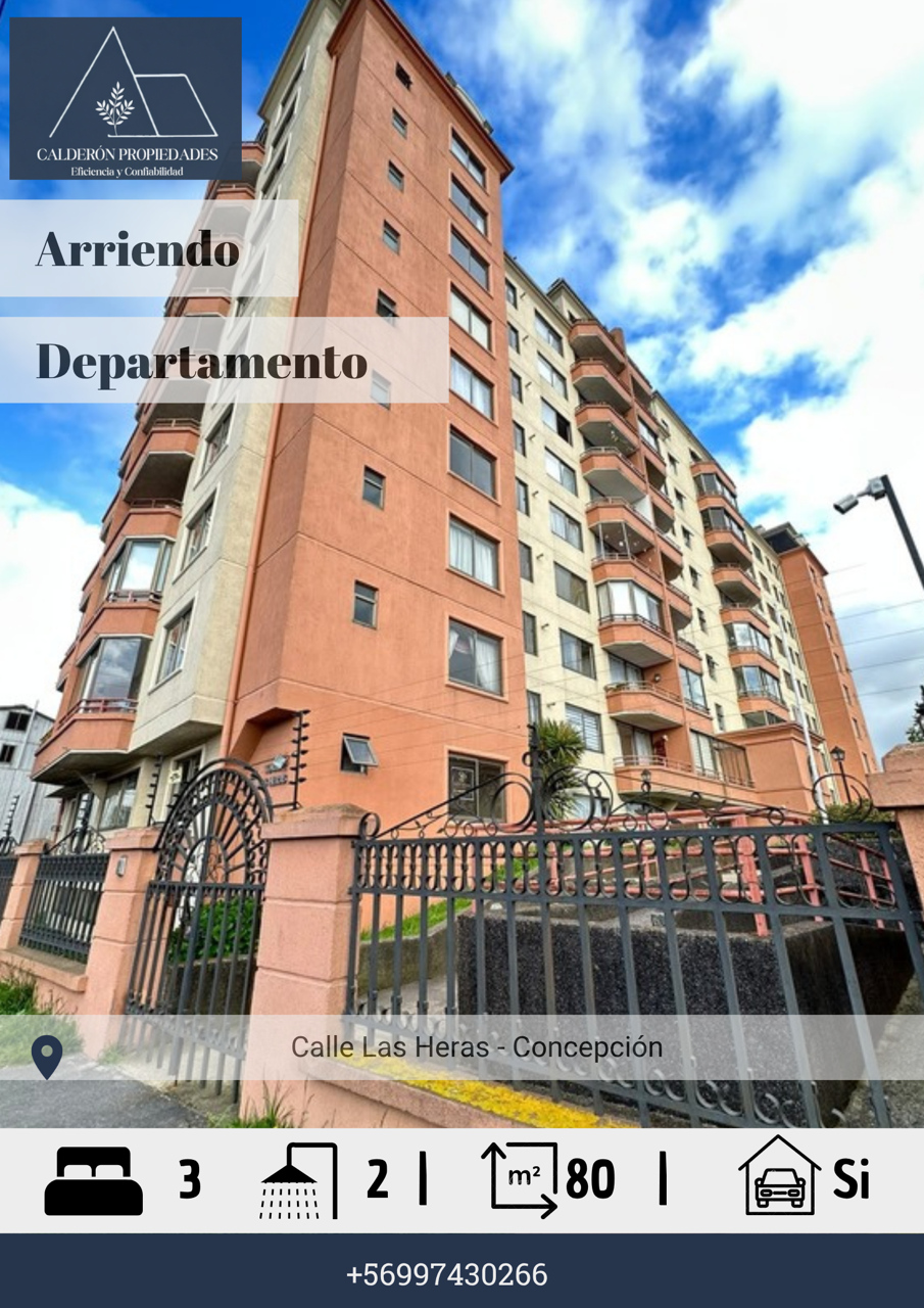 ¡SE ARRIENDA HERMOSO DEPARTAMENTO EN CONCEPCIÓN!